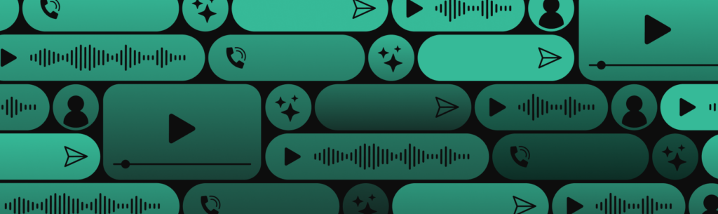 banner of audio feed